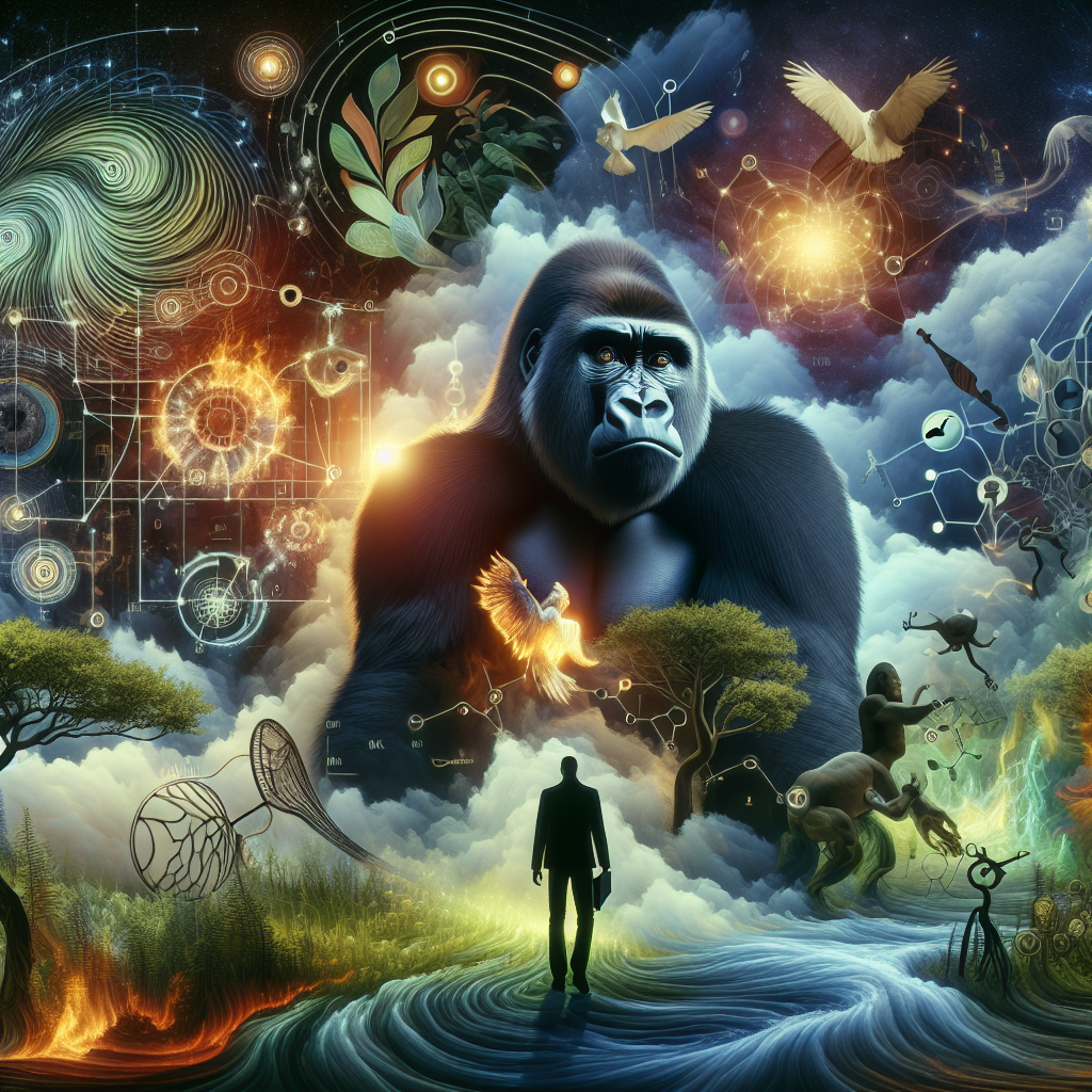 Ein Gorilla im Traum