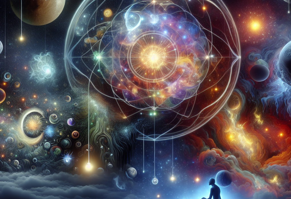 Eine Galaxie im Traum