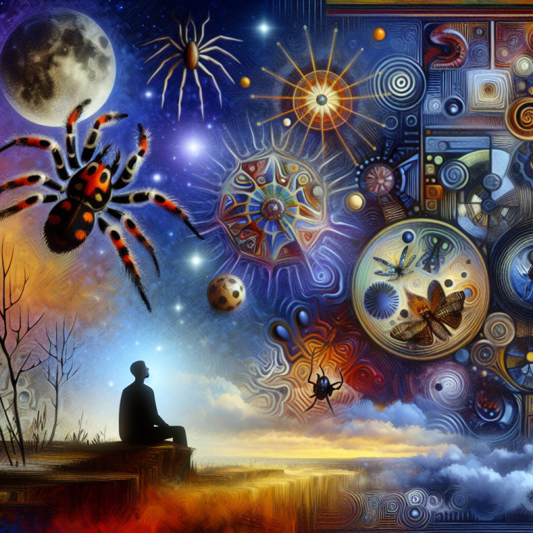 Eine Spinne im Traum